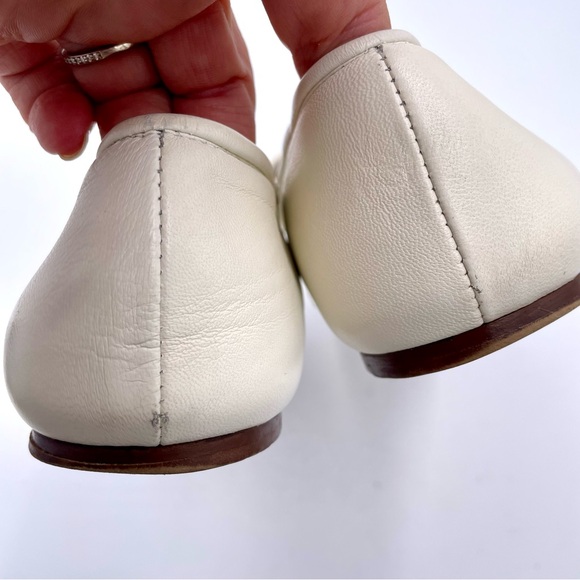 Everlane Bone Ivory Leather Day Loafer in Size 7.5 - Picture 7 of 12